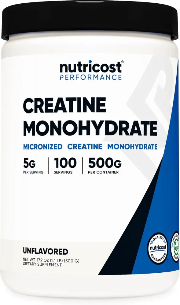 Creatina Nutricost  100 Servicios 5g