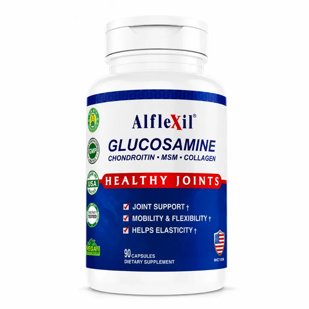Glucosamina + Chondroitin +Collageno 90 Tabletas