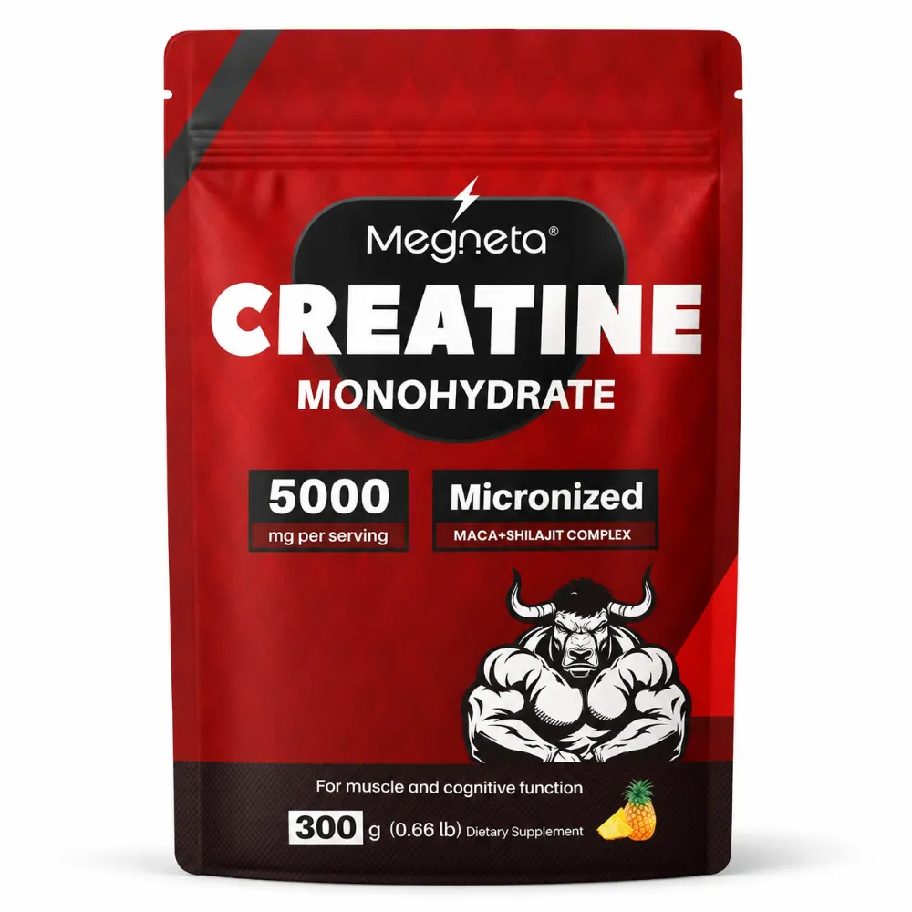 Creatina Monohidratda 5g de 60 Servicios y 300g
